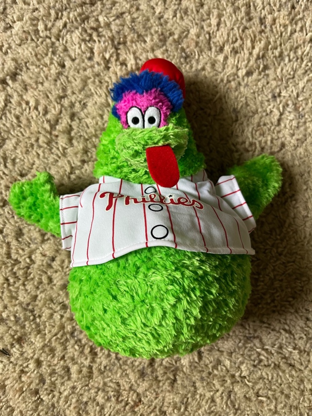 Philadelphia Phillies Phillie Phanatic Hand Puppet Baseball Mascot MLB